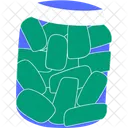 Vol Element Ramadhan Cookies In Jar Cookies Food Icon