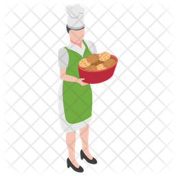 Cookies Serving Icon