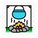 Cooking Fire Restaurant Icon