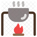 Cooking Camping Bonfire Icon