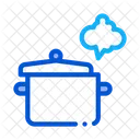 Cooking Odor Breathing Icon