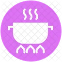 Cooking Pot Boil Icon