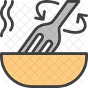 Cooking Fork Hot Icon