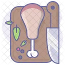 Knife Meat Cook Icon