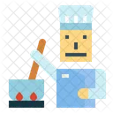 Cooking Chef Man Icon