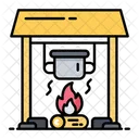 Cooking Fire Grill Icon