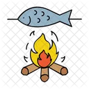 Cooking fish  Icon