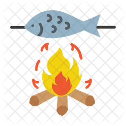 Cooking fish  Icon