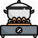 Pot Gas Stove Stove Icon