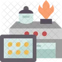 Cooking Stove Control Icon