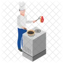 Cooking Kiosk Cooking Stove Gas Stove Icon