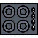Cooking Panel Stove Gas Icon