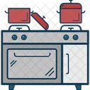 Cooking Range Range Burner Gas Range Icon