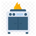 Gas Stove Stove Burner Oven Icon