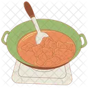 Cooking Rendang Rendang Food Icon