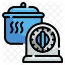 Cooking Timer Pot  Icon