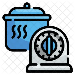 Cooking Timer Pot  Icon