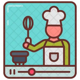 Cooking vlog  Icon