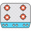 Cooktop Food Freezer Icon