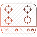Cooktop Food Freezer Icon
