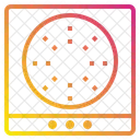 Cooktop Electric Kitchen Cooking Icon