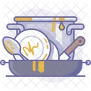 Cookware Dirty Dishes Icon