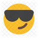 Cool Emoji Smile Icon