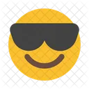 Cool Sunglasess Emoji Icon