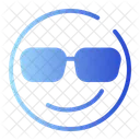 Cool Lunettes Emoji Icône