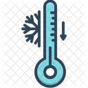 Cool Temperature Thermometer Icon