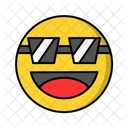 Cool Emoji Emoticon Icône