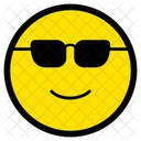 Cool Smiley Sunglasses Icon