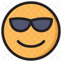 Cool Emoji Expression Icon