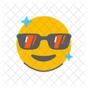 Cool Eyeglass Emoji Icon
