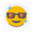 Cool Eyeglass Emoji Icon