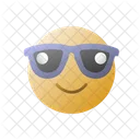 Cool Emoji Happy Icône