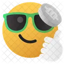 Cool Bitcoin  Icon