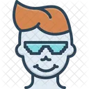 Cool Smart Clever Icon
