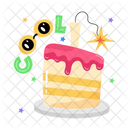 Cool Cake  Icon