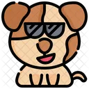 Cool Dog  Icon