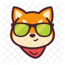 Cool Dog  Icon