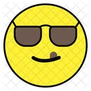 Cool Emoji Emotion Emoticon Icon