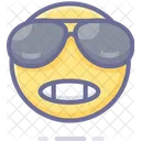 Cool Emoji Cool Face Cool Icon