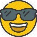 Cool Emoji Cool Sunglasses Icon