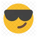 Cool Emoji Smile Icône