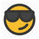 Cool Emoji Smile Icône