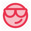 Cool Emoji Smile Icône