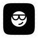 Cool Emoji Smile Icône