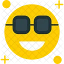 Cool Cool Emoji Emoticon Icône