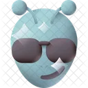 Cool Face Smiley Face Icon